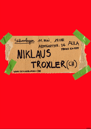 Workshop zu Niklaus Troxler