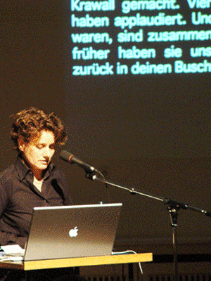 Vortrag von Bettina Flitner